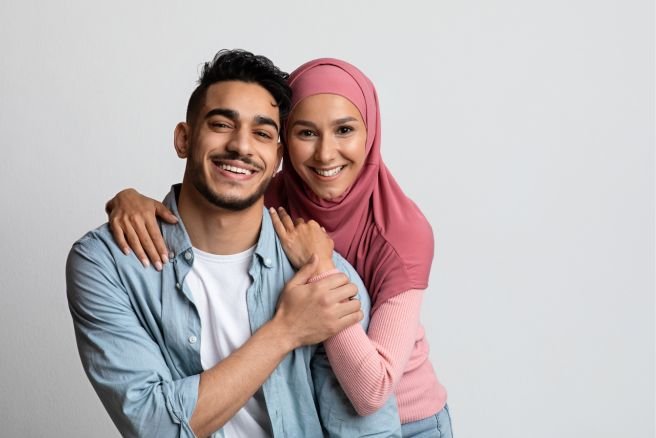 Muslim couple